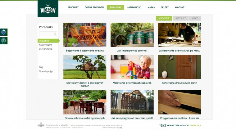 Nowa strona internetowa VIDARON 