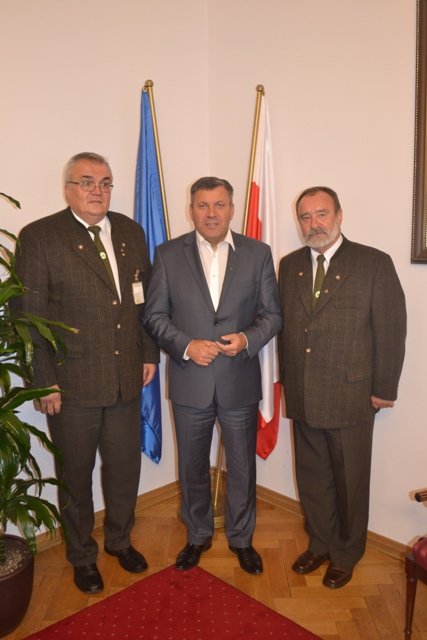 Przedstwiciele Stowarzyszenia Przedsiębiorców Leśnych na spotkaniu z wicepremierem Januszem Piechocińskim