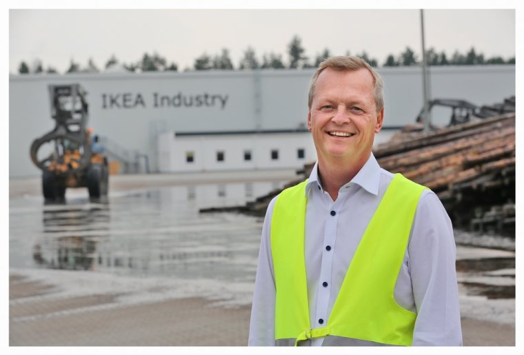 Ulf Gabrielsson, dyrektor tartaku IKEA Industry Stalowa Wola