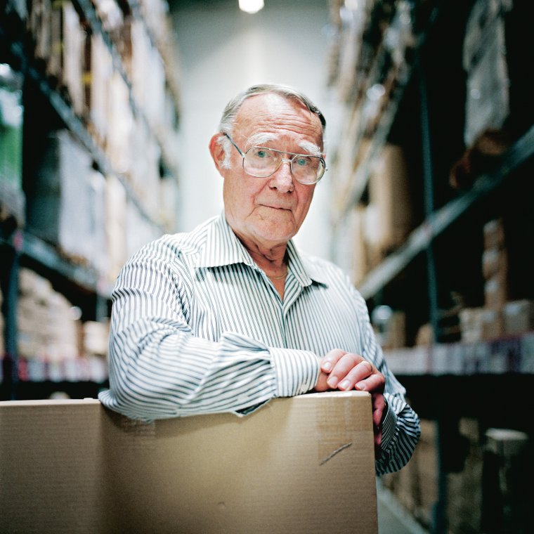 Ingvar Kamprad - założyciel koncernu IKEA