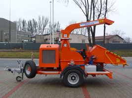 Teknamotor Skorpion 350 SDB. Pierwszy polski mobilny rębak bębnowy tego typu