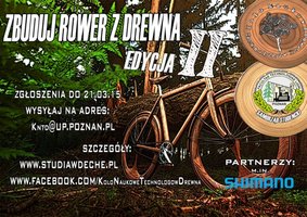 ROWER Z DREWNA - rusza druga edycja konkursu