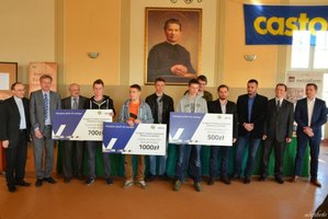 Laureaci konkursu Sprawny w zawodzie - Technik Technologii Drewna