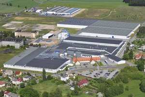 Widok obecny na zakład IKEA Industry w Babimoście