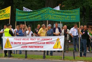 Przedsiębiorcy leśni będą protestować w Szczecinku