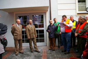 Protest przedsiębiorców leśnych w Szczecinku 31.07.2015