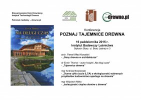 Konferencja: Poznaj tajemnice drewna 