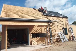 Dach domu pasywnego w technologii STEICO