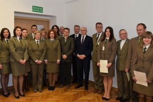 Akty nadania stopnia zawodowego nauczycielom szkół leśnych