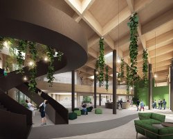 Projekt nowej siedziby dyrekcji Lasów Republiki Czeskiej