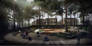 Projekt nowej siedziby dyrekcji Lasów Republiki Czeskiej