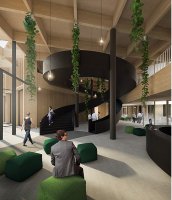 Projekt nowej siedziby dyrekcji Lasów Republiki Czeskiej