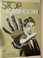 Mobbing w Lasach Państwowych - plakat