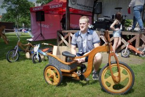 Kacper Manikowski zwycięzcą konkursu Zbuduj Rower z Drewna