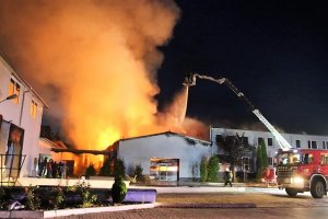 Pożar w fabryce mebli Primavera Furniture