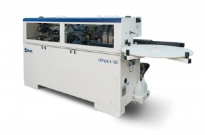 Olimpic K100 kompaktowa, automatyczna okleiniarka SCM Group do małych zakładów stolarskich