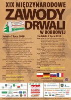 XIX Międzynarodowe Zawody Drwali w Bobrowej - Program