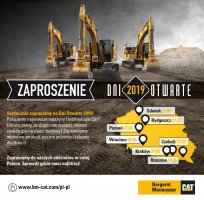 Dni Otwarte Bergerat Monnoyeur - Poznaj maszyny CAT