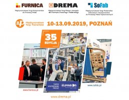 Targi Drema, Furnica i Sofab 2019 - kompleksowo dla przemysłu drzewnego i meblarskiego