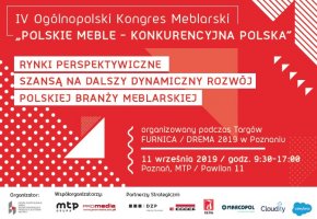 IV Ogólnopolski Kongres Meblarski: Polskie Meble - Konkurencyjna Polska