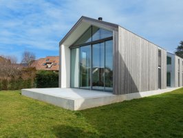 Naturalna elewacja z drewna