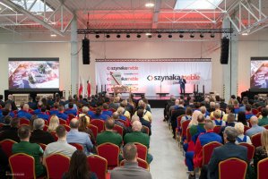 Uroczyste otwarcie nowej części fabryki MM Szynaka Interline Nowym Mieście Lubawskim