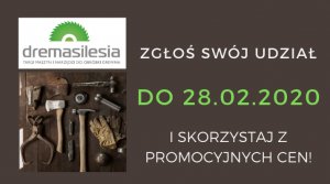 Zgłoś się na targi DREMA i DremaSilesia - najlepsze ceny do 28 lutego!