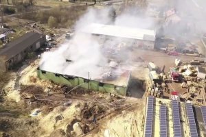 Seria pożarów w tartakach