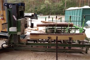 Tartak Zadka: Nowa inwestycja - trak taśmowy Boldrew A1200Z