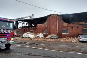 Wybuch w fabryce pelletu