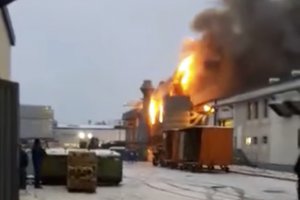 Pożar w fabryce Classen-Pol w Zwonowicach