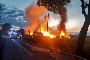 5 mln strat po pożarze zakładu w Łubnej