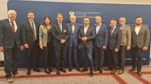 Przedsiębiorcy branży drzewnej w Ministerstwie Rozwoju i Technologii