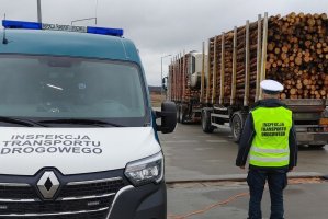 Pechowa trzynastka - Ponadnormatywny ładunek drewna