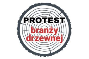 Protest Branży Drzewnej w Białymstoku