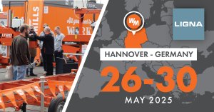 Wood-Mizer prezentuje zaawansowane produkty i  technologie tartaczne na targach LIGNA 2025