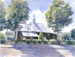 Joanna Wilk - Kościół drewniany w Świbie