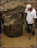 Drewniana studnia z IX w.