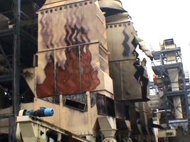 Prospan - straty po pożarze<br>fot. KW PSP Łódź