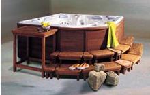 Thermowood - obudowa wanny<br>spa fot. USSPA
