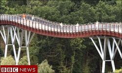 Najdłuższy w Europie drewniany most