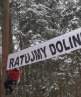 Obóz Greenpeace'u strzeże Rospudy