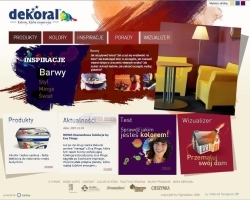 Nowy serwis internetowy DEKORAL