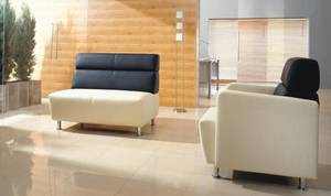 Sofa i fotel z zestawu modułowego CODE firmy Dziedzic