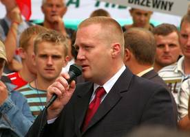 Poparcia protestującym udzielił Wojciech Papis z OIG Kongregacja Przemysłowo-Handlowa 