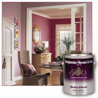 Aranżacja przy użyciu Benjamin Moore Regal Matte Finish