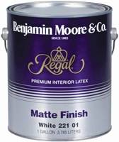 Benjamin Moore Regal Matte Finish