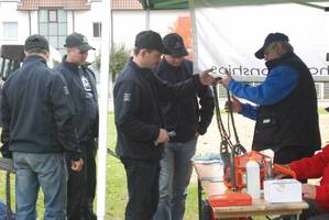W trkakcie sprawdzania sprzetu przez Jury