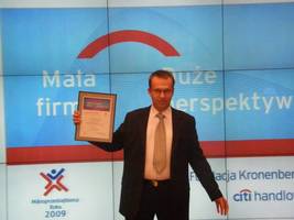 Roboty Przemysłowe wyróżnione w konkursie Mikroprzedsiębiorca Roku 2009