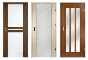 Drzwi z przeszkleniem - dodatkowe światło w pomieszczeniach